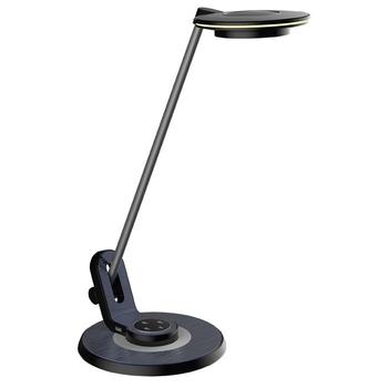 ECOLITE LED stolní lampa dotyková LIMA, 8W, volba teploty světla, stmívatelná, černá, USB,   LBL1225