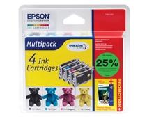 Obrázek k produktu: EPSON  C13T061540, všechny 4 barvy, Multipack