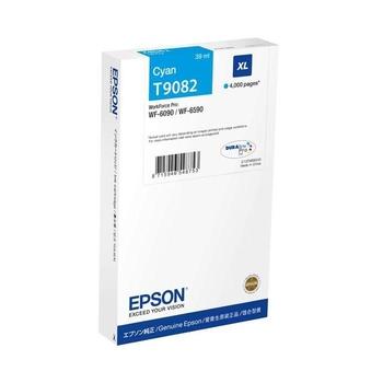 Epson inkoustová náplň/ C13T908240/ Workforce/ WF-6090DW/ 6590/ XL Modrá