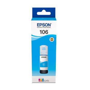 106 EcoTank Cyan ink bottle