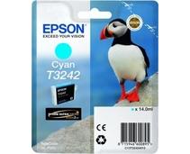 Obrázek k produktu: EPSON T3242 Papuchalk, azurový (cyan), 14 ml