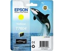 Obrázek k produktu: EPSON T7604 Ink Cartridge, žlutá (yellow)