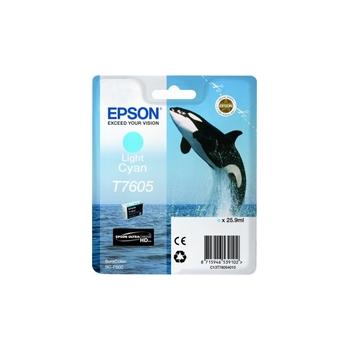 Epson T7605 Ink Cartridge Light Cyan
