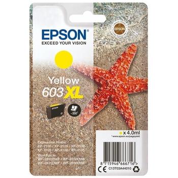 Inkoustová náplň EPSON 603XL, žlutá (yellow)