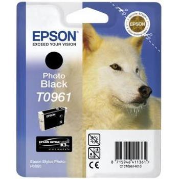 Inkoustová náplň EPSON T0961 černá (Photo Black)