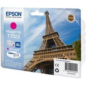 Inkoustová náplň EPSON T7023 C13T70234010 purpurová (magenta)