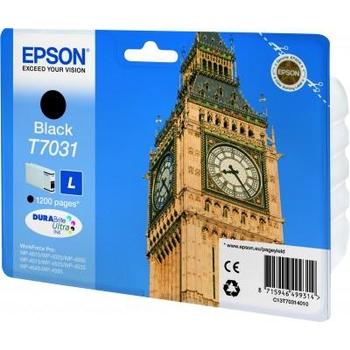 Inkoustová náplň EPSON T7031 C13T70314010 černá (black)