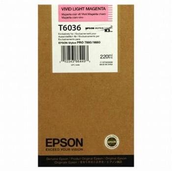 Inkoustová náplň EPSON T603600 light magenta