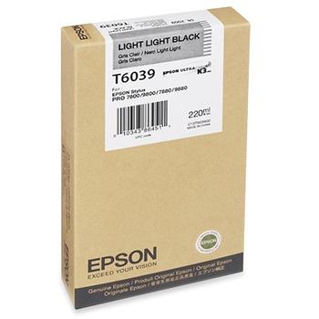 Inkoustová náplň EPSON T603900 matte black