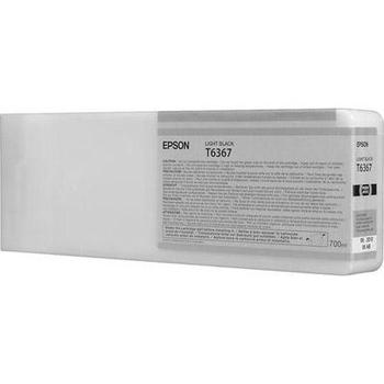 Inkoustová náplň EPSON T6367 světle černá (light black)