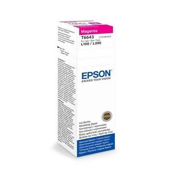 Inkoustová náplň EPSON T6643 purpurová 
