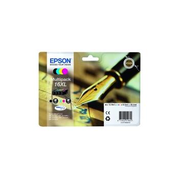 Sada inkoustových náplní EPSON T1636 (č.16XL) pero cmyk
