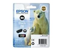 Obrázek k produktu: EPSON  T2611 (č.26) lední medvěd, photo černá (photo black)