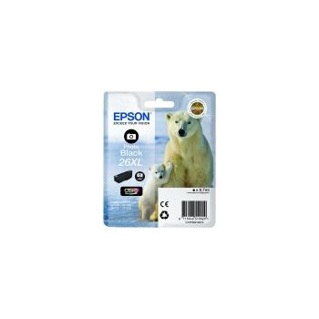EPSON T2631 (č.26XL) lední medvěd photo černá (photo black)