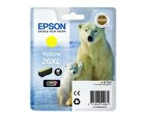 Obrázek k produktu: EPSON  T2634 (č.26XL) lední medvěd, žlutá (yellow)