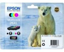 Obrázek k produktu: EPSON  T2636 (č.26XL) lední medvěd, cmyk, multipack