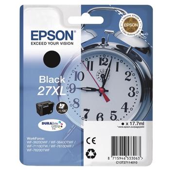 Inkoustová náplň EPSON C13T27114010 (č.27XL) černá (black)
