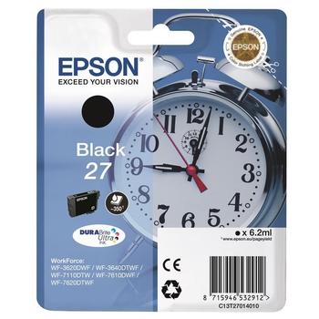 Inkoustová náplň EPSON C13T27014010 (č.27) černá (black)