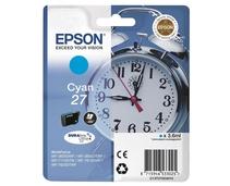 Obrázek k produktu: EPSON  C13T27024010 (č.27), azurový (cyan), 3,6ml