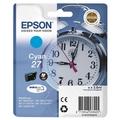 Inkoustová náplň EPSON  C13T27024010 (č.27), azurový (cyan), 3,6ml