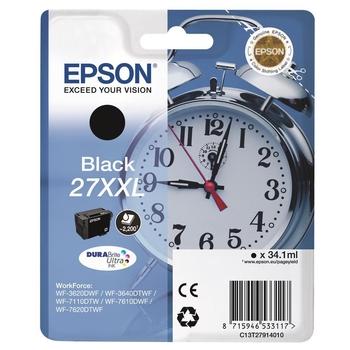 Inkoustová náplň EPSON C13T27914010 (č.27XXL) černá (black)