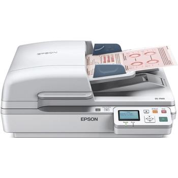 Skener EPSON WorkForce DS-7500N bílý (white)