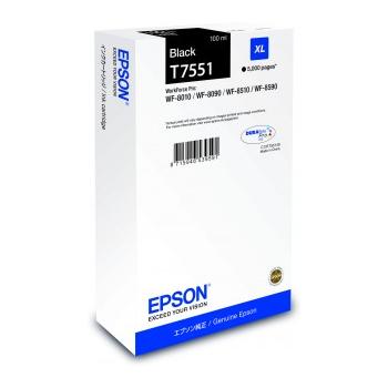 Inkoustová náplň EPSON T7551 DURABrite Pro, size XL černá (black)