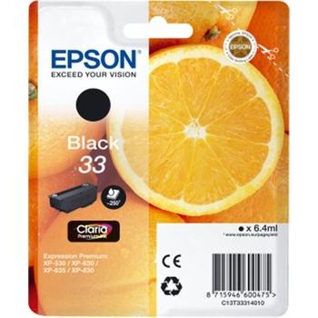 Inkoustová náplň EPSON T3331 (č.33) pomeranč C13T33314010 černá (black