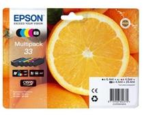 Obrázek k produktu: EPSON  T3337 (č.33) pomeranč, 5 barev, multipack