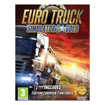 Hra na PC ESD GAMES Euro Truck Simulátor 2 GOLD