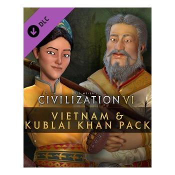 Hra na PC ESD GAMES Civilization VI Vietnam & Kublai Khan Pack