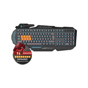 A4tech Bloody B318 podsvícená herní klávesnice, USB, CZ