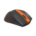 A4tech FG30B, FSTYLER bezdrátová myš, oranžová