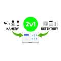 EVOLVEO Salvarix, bezdrátový WiFi&GSM alarm s čtečkou RFID