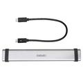 EVOLVEO USB -C MultiPort 1, 10Gbs, kovový