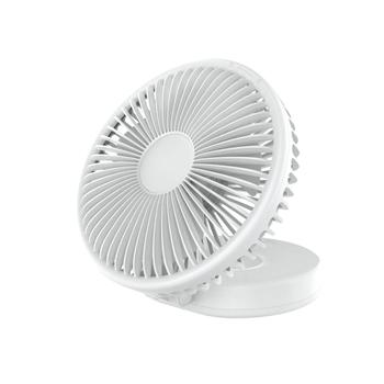 Platinet PRDF0396 skládací stolní ventilátor 19 cm, akumulátor 2400 mAh, bílá