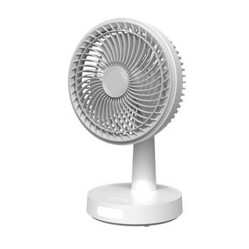 Platinet PRDF0536 stolní ventilátor 16 cm, funkce nočního osvětlení, oscilace, akumulátor 3000 mAh,