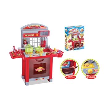 Hračka G21 Dětská kuchyňka Superior s příslušenstvím červená