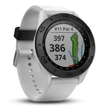 GARMIN GPS sportovní golfové hodinky Approach S60 bílé Lifetime