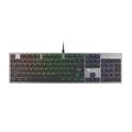 Plochá mechanická klávesnice Genesis Thor 420 RGB US, Content Slim Blue switch, software