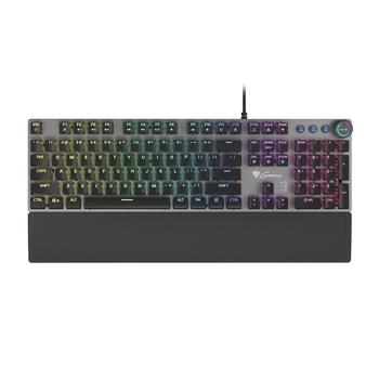 Genesis mechanická klávesnice THOR 401, US layout, RGB podsvícení, software, Kailh Brown