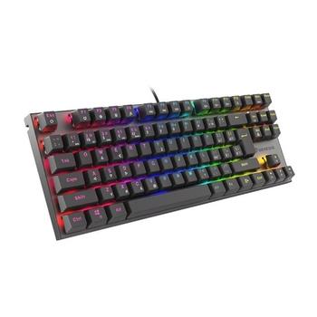 Genesis herní mechanická klávesnice THOR 303/TKL/RGB/Outemu Red/Drátová USB/CZ/SK layout/Černá