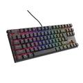 Genesis tichá herní klávesnice THOR 303/TKL/RGB/Outemu Peach/Drátová USB/CZ-SK layout/Černá
