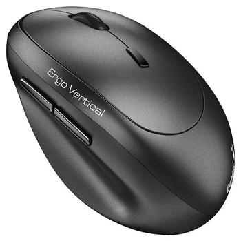 GENIUS Ergo 8350S Dark Grey/ vertikální/ 2400 dpi/ bezdrátová 2,4GHz+BT 5.3/ 6tlačítek/ Copilot/ tic