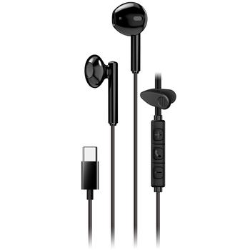 GENIUS headset HS-M366 Black/ černý/ USB-C/ 360° rotační klip