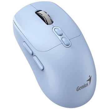 GENIUS NX-8080S BT Tiffany Blue/ duální Bluetooth + 2,4GHz/ 1600 dpi/ bezdrátová/ Copilot/ tichá/ 7t