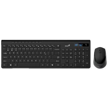 GENIUS SlimStar 8230/ Bezdrátový set Bluetooth + 2,4GHz/ připojení až 3 zařízení/ Copilot/ USB/ čern