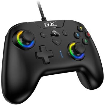 GENIUS GX Gaming gamepad GX-23UV/ drátový/ USB/ duální vibrace/ pro PC, PS3, PS4, Switch, Switch Lit