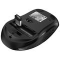 GENIUS NX-8025S-DPI Black/ 1600 dpi/ bezdrátová/ tichá/ 4tlačítková/ černá