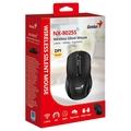 GENIUS NX-8025S-DPI Black/ 1600 dpi/ bezdrátová/ tichá/ 4tlačítková/ černá